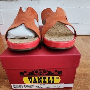 vaneli, 9.5 narrow, orange